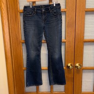 Silver Jeans Dark Blue Denim